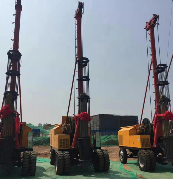 孔內(nèi)深層強(qiáng)夯工法成樁設(shè)備