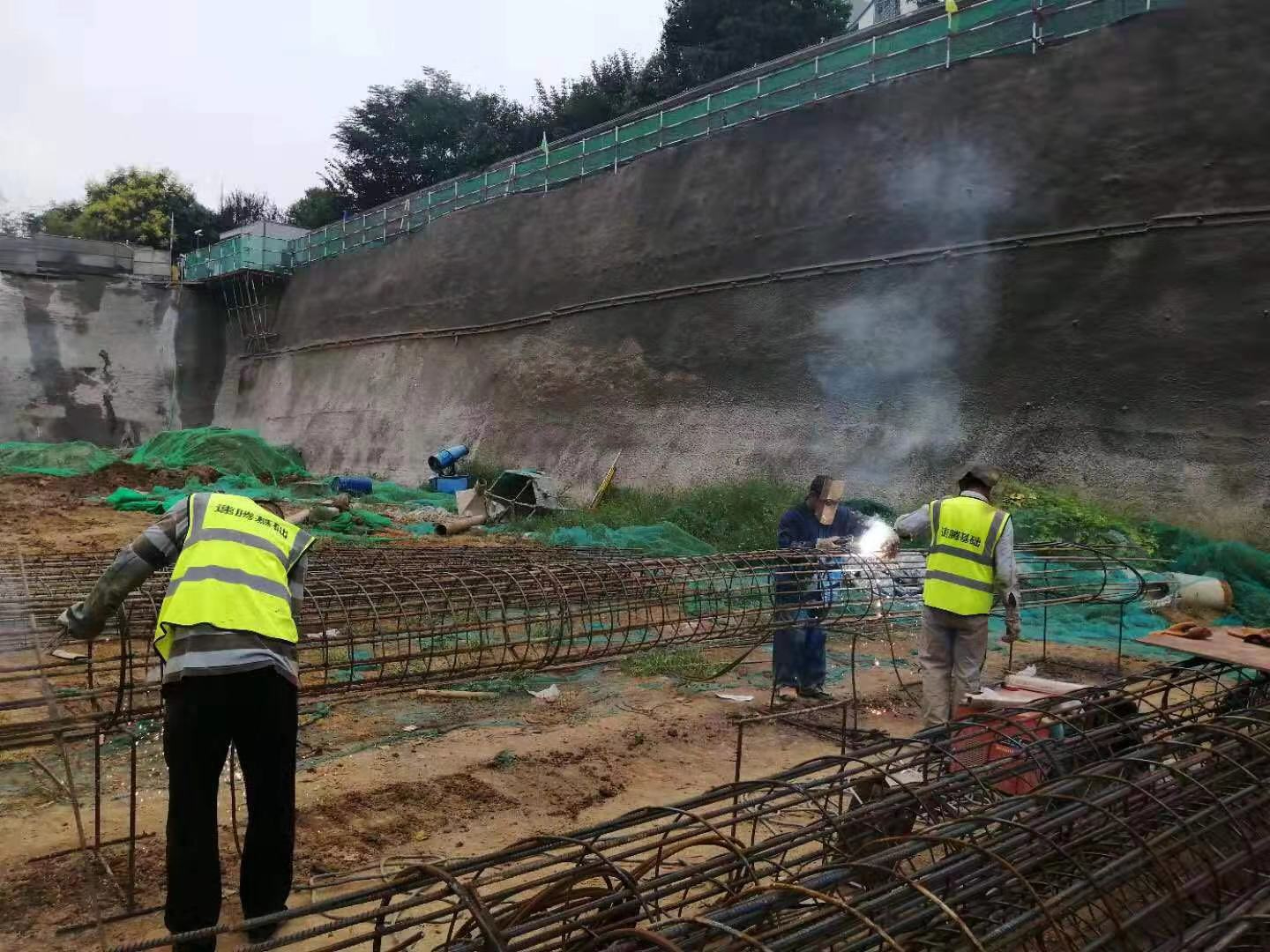 伯仁國際中心灌注樁工程